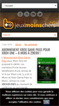Mobile Screenshot of jeuxmoinschers.net